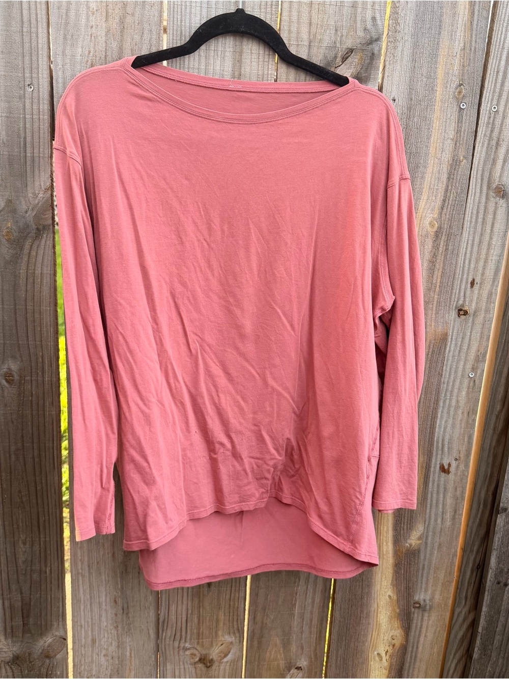 lululemon athletica Back in Action Relaxed Long Sleeve Top - Dusty Rose Pink